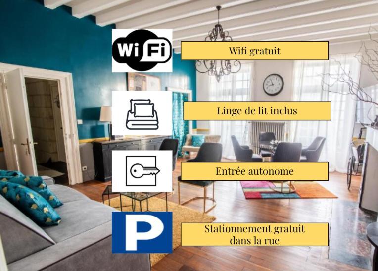 Le Regisseur Apartment Brissac-Quince ภายนอก รูปภาพ